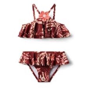 Disney Moana Island Leaf 2-Piece Swimsuit